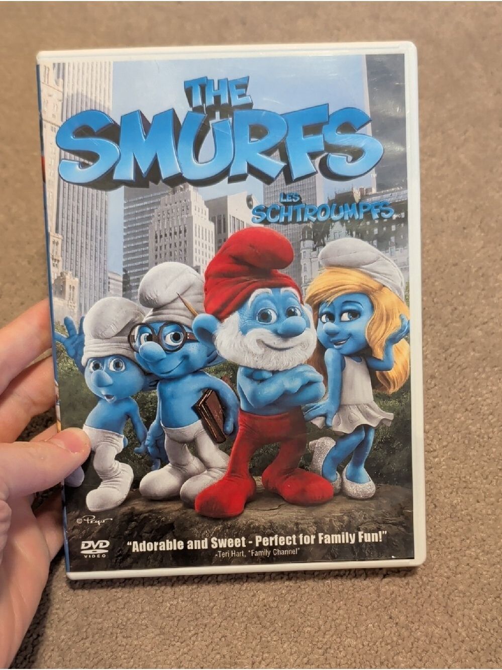💜‎ 5/$20 The Smurfs DVD - The Smurfs (Animated Family Movie)